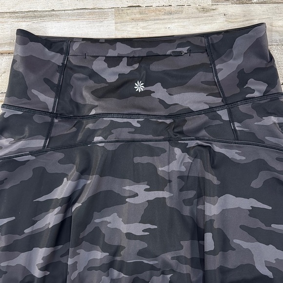 Athleta Match Point Black Camouflage Women's Skort with built in shorts - Picture 14 of 15